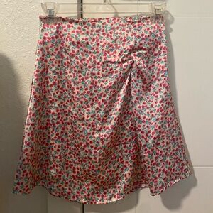 Floral Print Women's Skirt